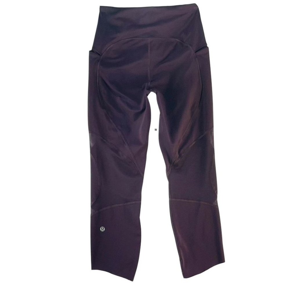 LULULEMON Athletica Leggings Athletic Women's Size 6 Plum